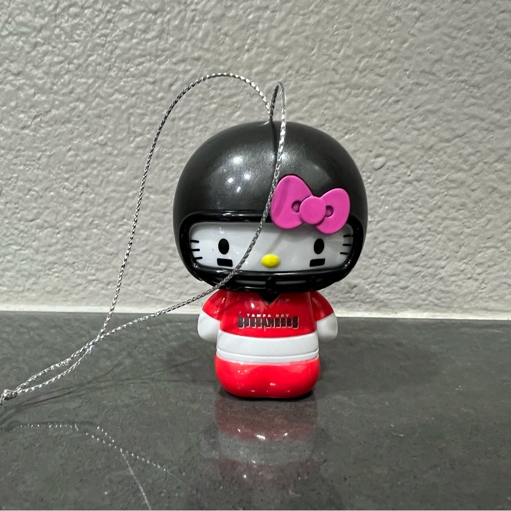 Hello Kitty Tampa Bay Buccaneers Ornament